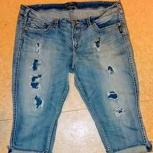 SILVER JEANS co crop size 20